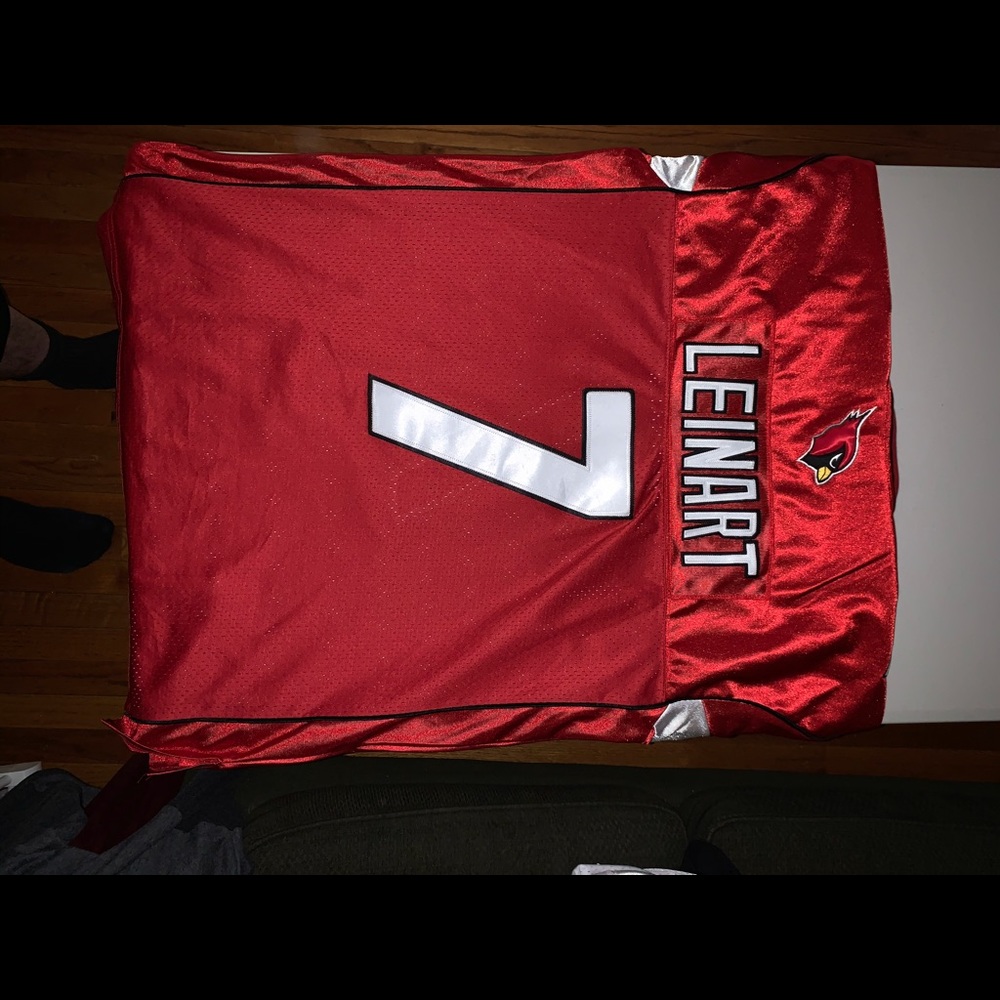 Men’s Red Matt Leinart jersey